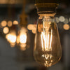 Image of Vintage LED Edison Light Bulbs - 2200K Amber Warm