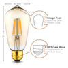 Image of Vintage LED Edison Light Bulbs - 2200K Amber Warm