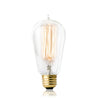 Image of Vintage Incandescent Edison Bulbs - ST58 - 2100K Amber Warm