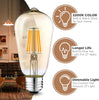 Image of Dimmable LED Edison Bulbs - 2200K Amber Warm