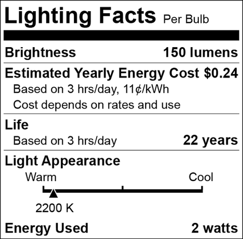LED Patio Light String - 48 Feet - Outdoor/Weatherproof