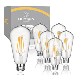 Vintage LED Edison Light Bulbs - 2700K Soft White